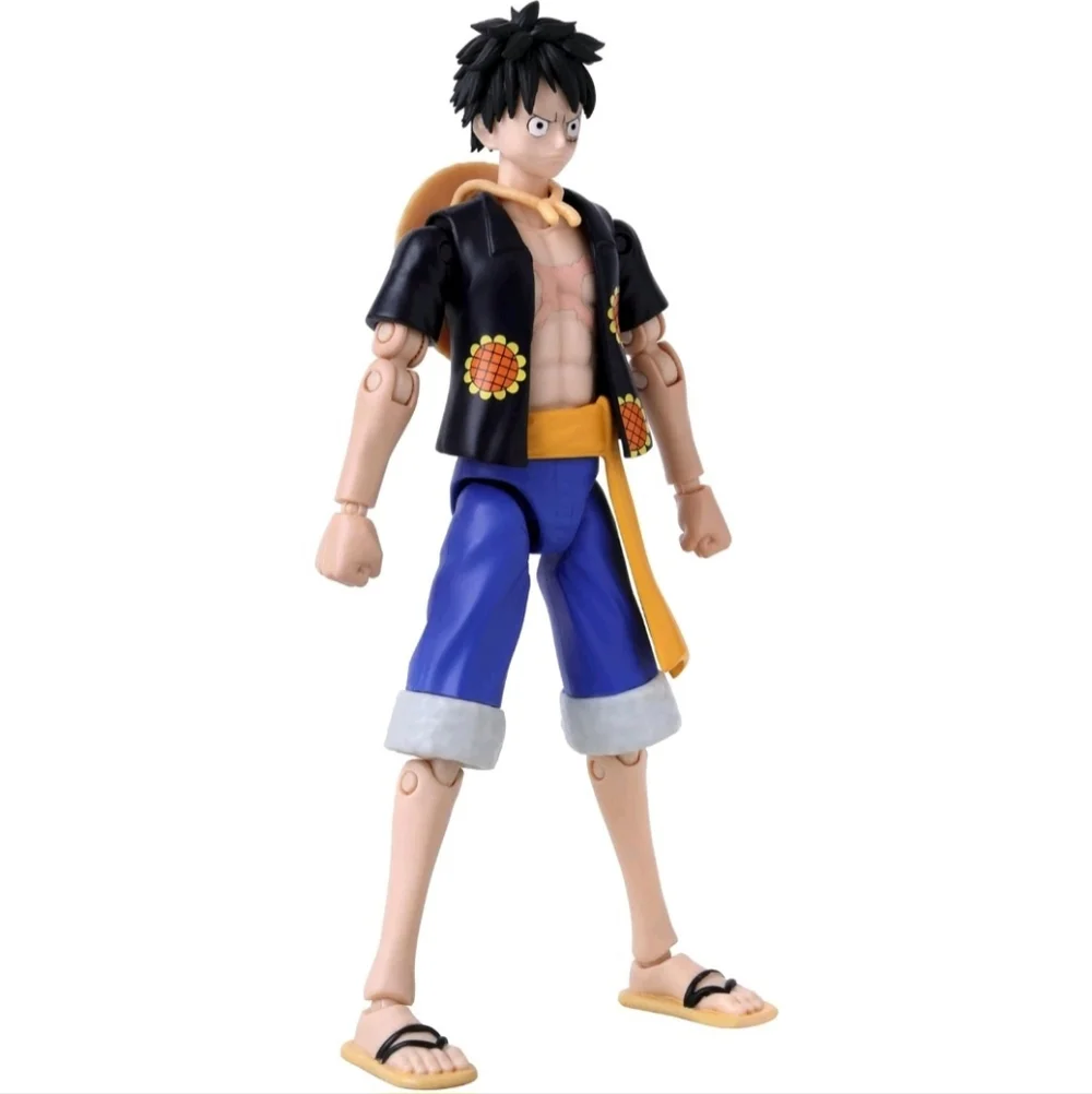 Genuine One Piece Monkey D. Luffy Dressrosa Action Figure‎ Collectible Toy